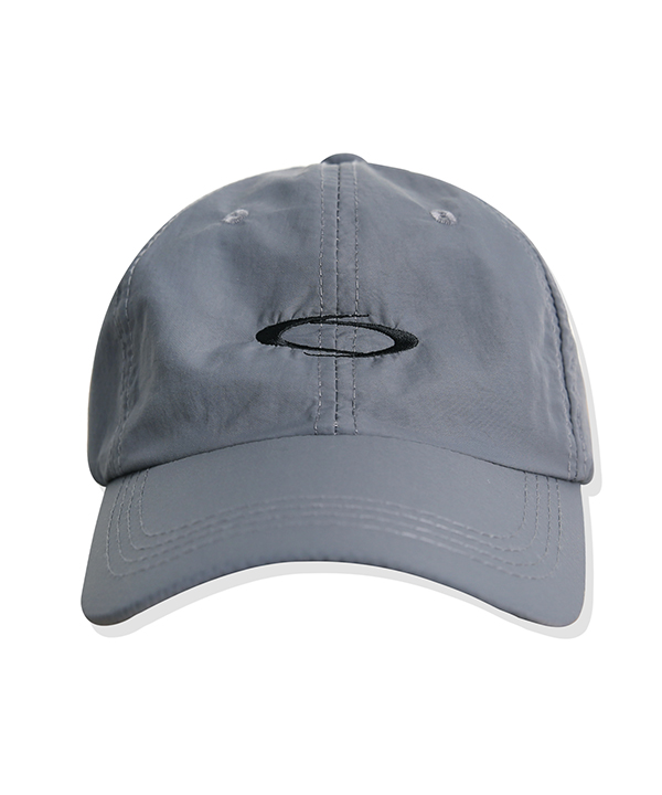 NOI1285 nylon logo ball cap (charcoal)